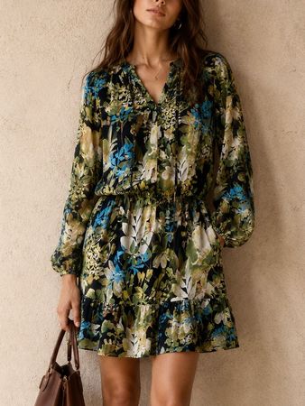 J.Crew 100% Seiden Kleid - Gr. S