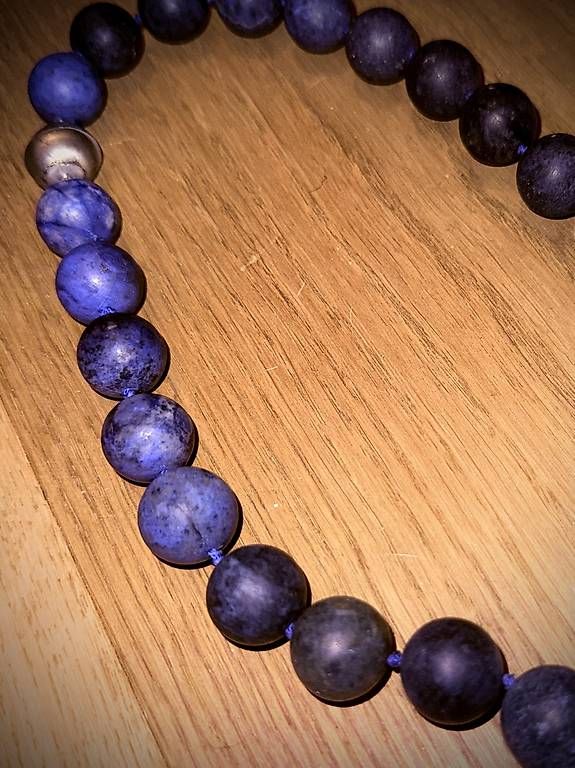 Catenine: Edelstein Halskette Lapislazuli – Usato da Schwende venduto da debisch 2
