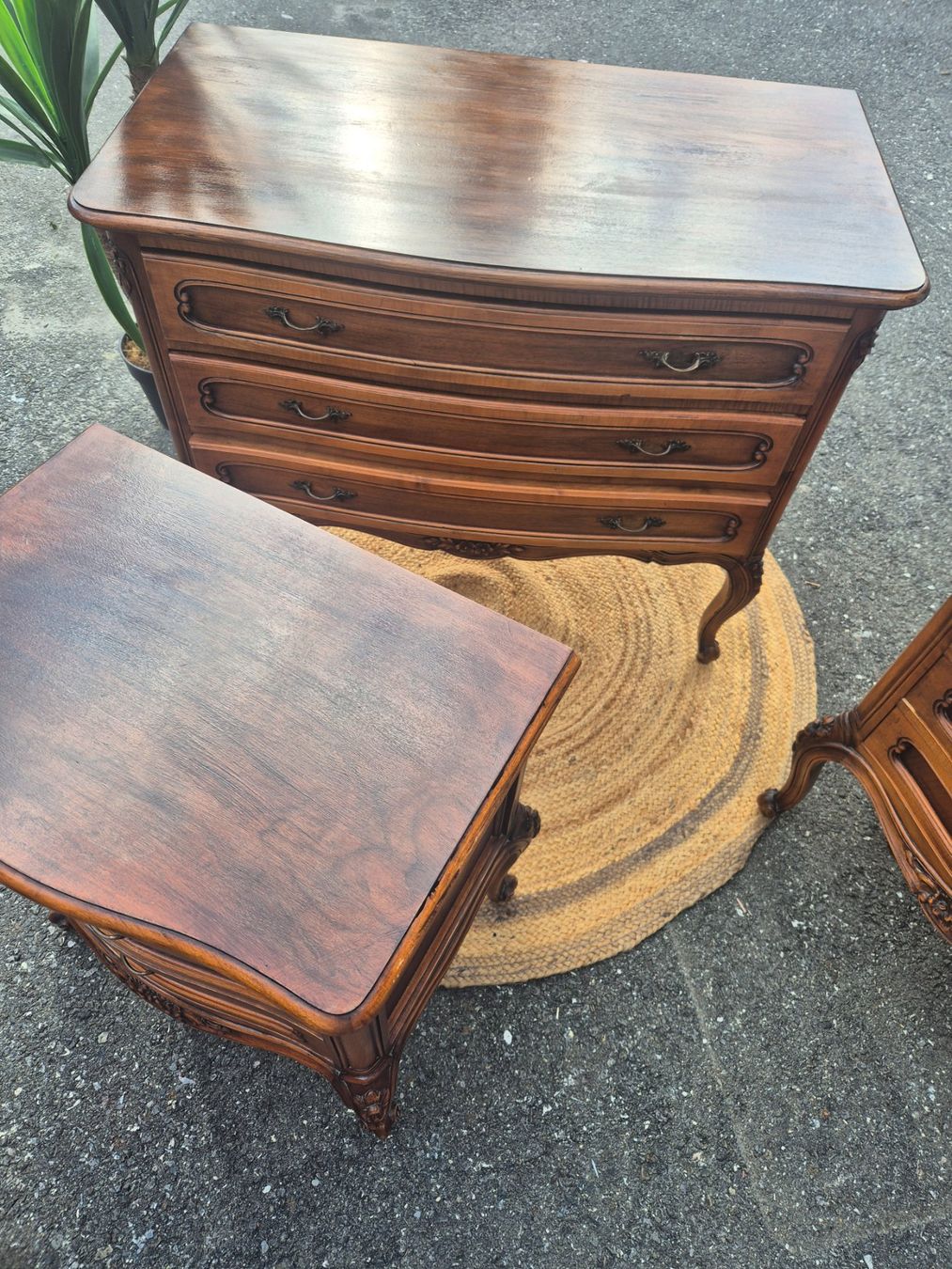 Comodini: 2 tables de nuit et 1 commode ancien – Usato da Fully venduto da tameab 4