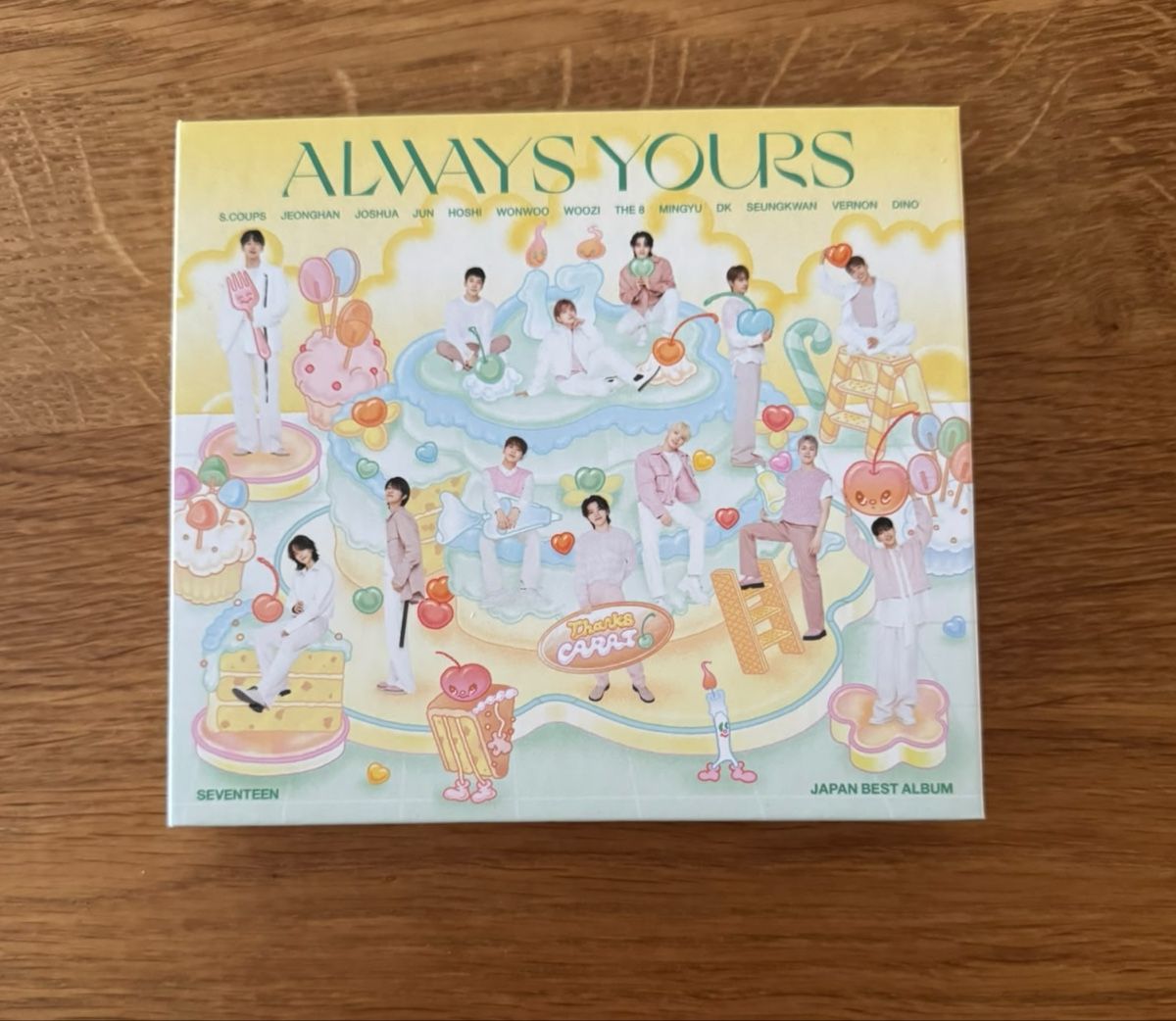 CD: Album Seventeen - Always yours – Usato da Binz venduto da Gregor13