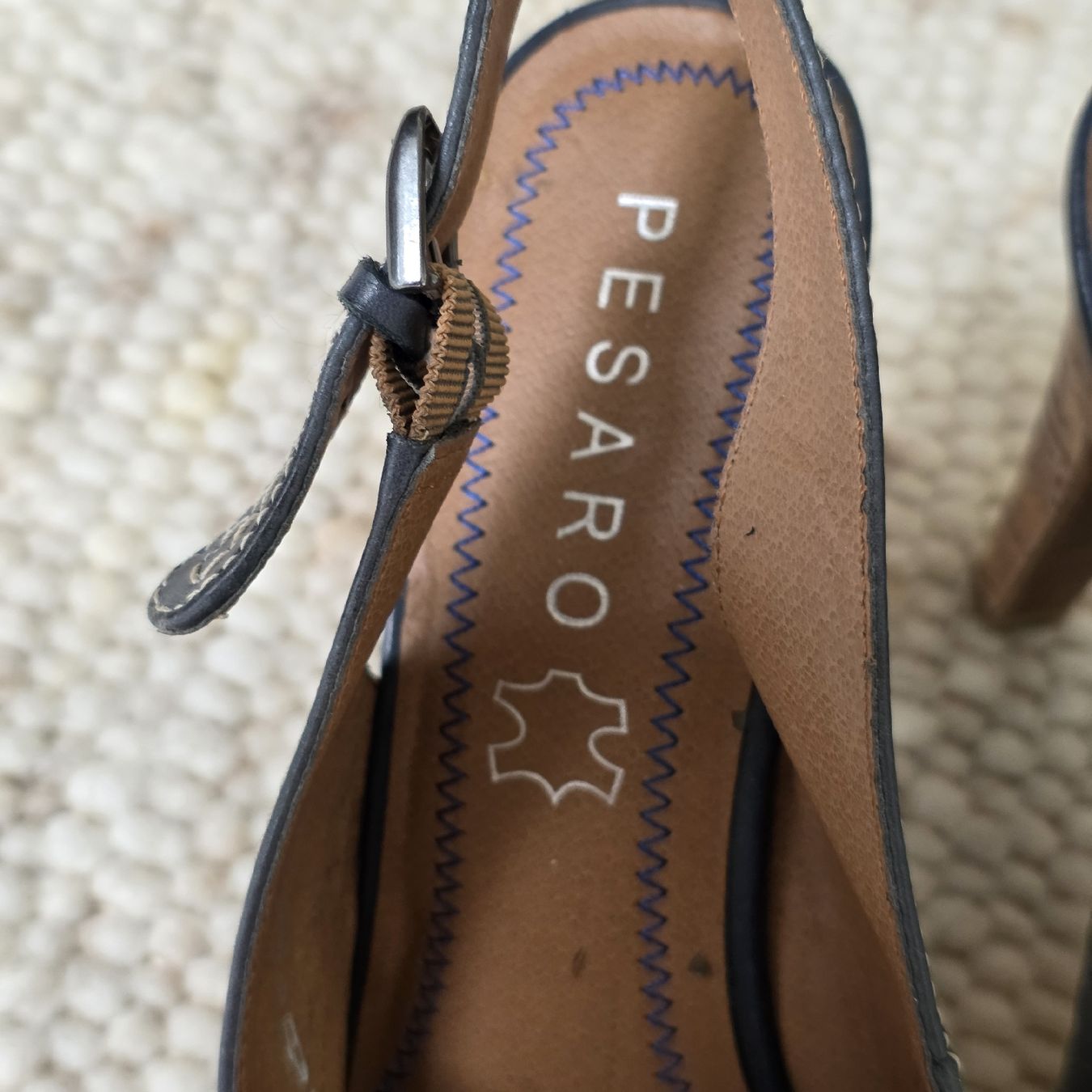 Damenschuhe: Damenschuhe Gr. 38  Leder Pumps Korkabsatz – Gebraucht aus Rheinsulz von Gilea 6
