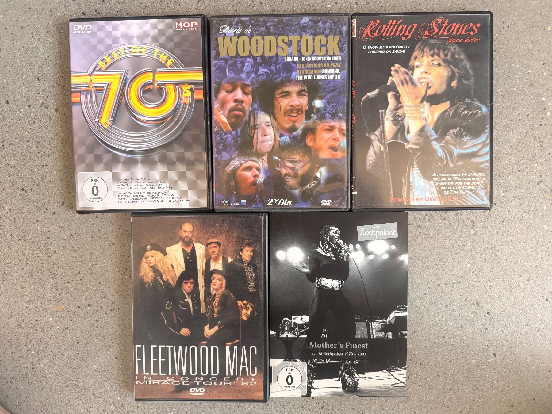 Tutti i DVDs: 5 X DVD 70er Jahre – Usato da Fehraltorf venduto da Djrog