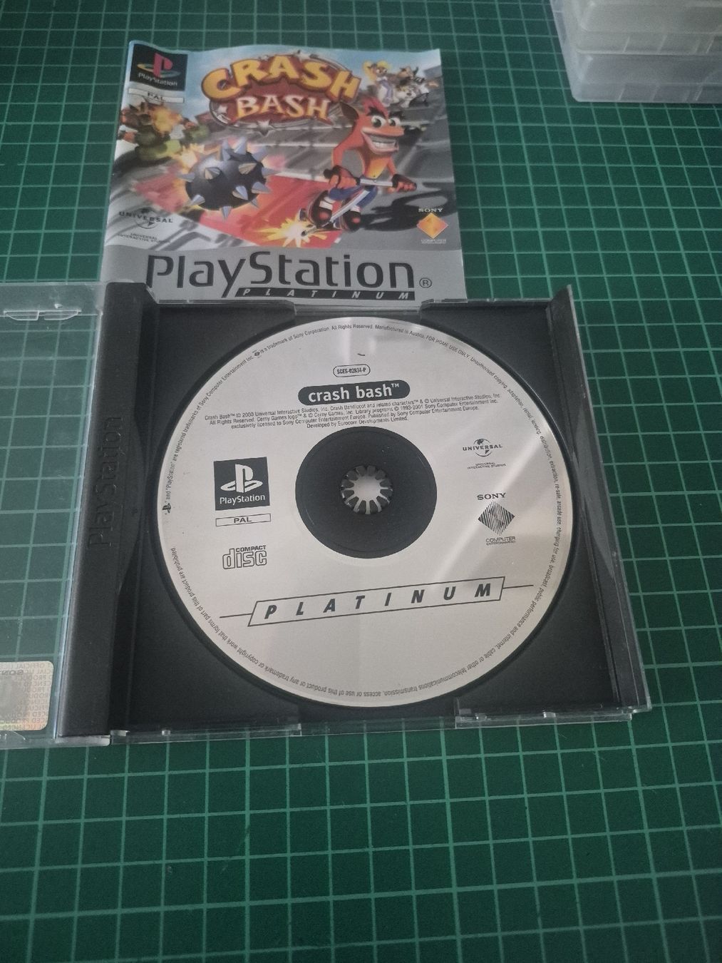 Sony Giochi: Crash Bash PlayStation game platinum edition PS1  PAL – Usato da Meyrin venduto da Retro-GZ 2