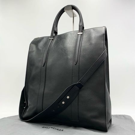 Balenciaga Classic Phone Holder Bag - Schwarzes Lammleder