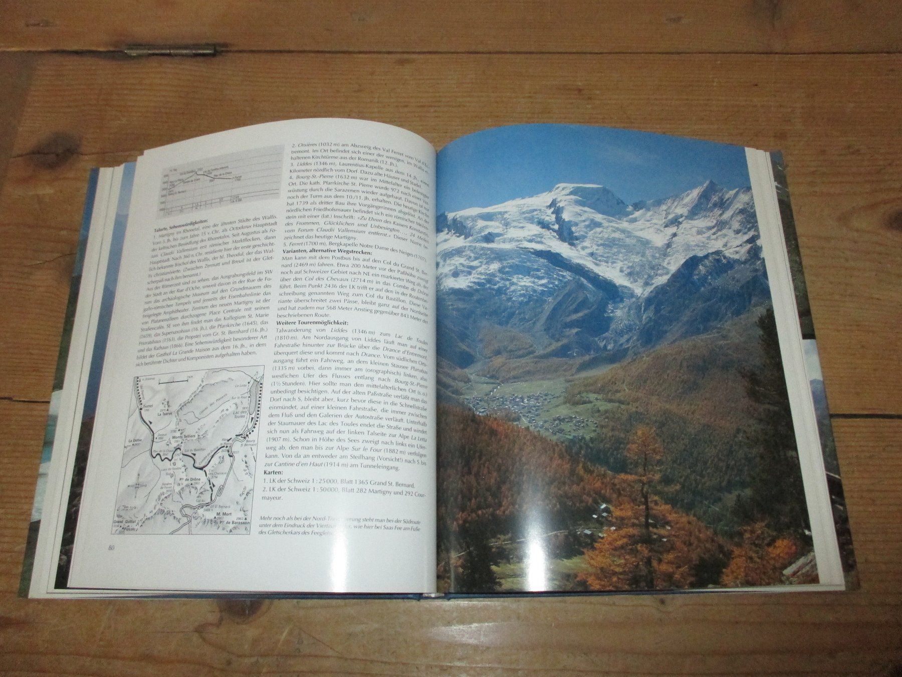 Livres: Weitwanderwege der Walliser Alpen – D'occasion à Flims - Dorf par Stagediver 6