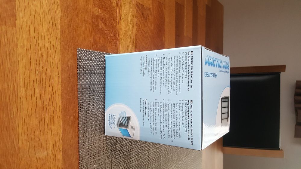 Ersatzfilter Für Arctic Air Ultra - Antibakterieller Schwammfilter Waschbar (12.8x10.5x5.8cm)