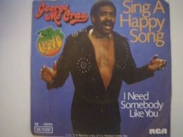 Vinyl Single George McCrae - Sing A Happy Song