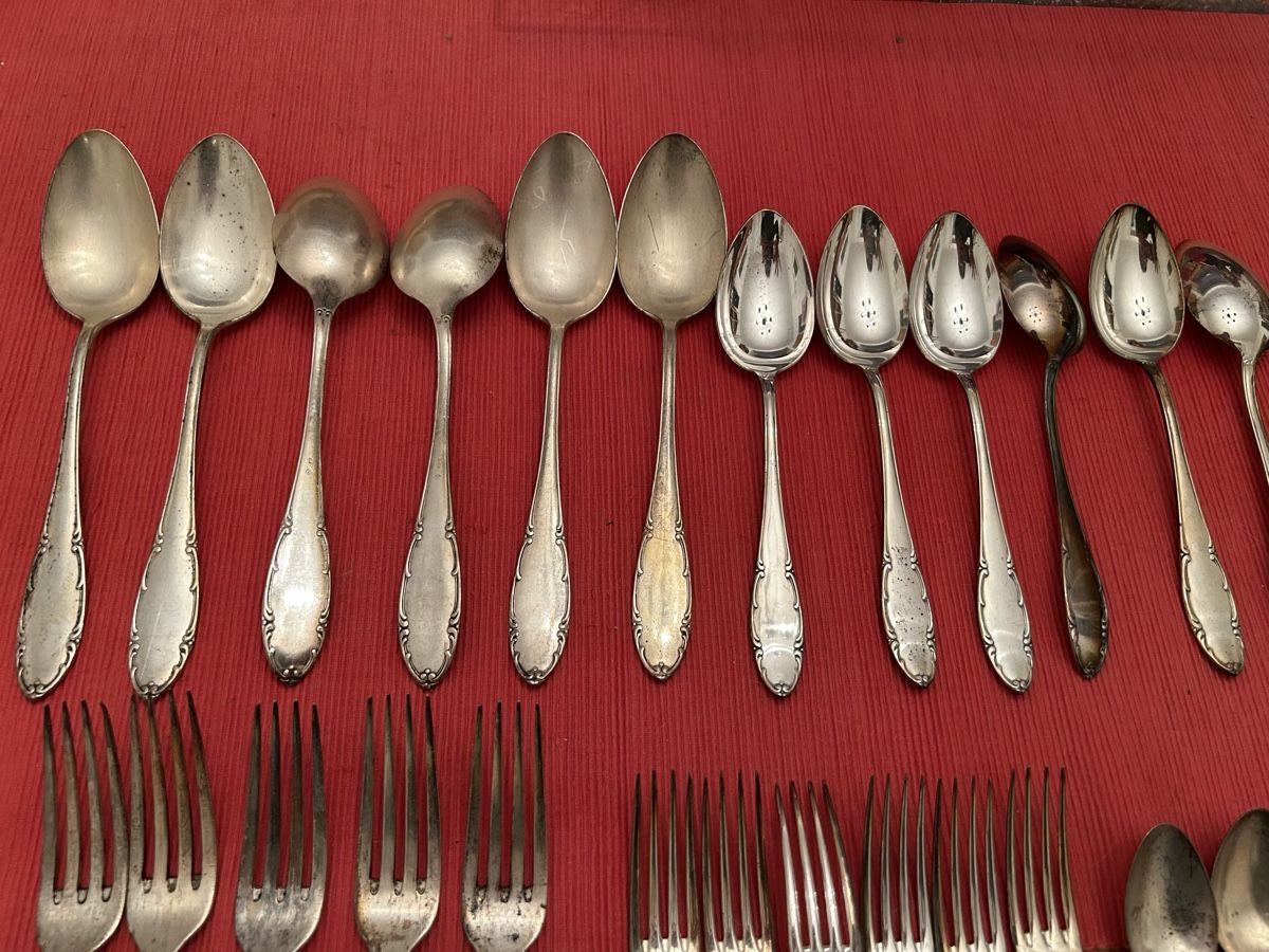 Set di posate: Silberbesteck Berndorf / posate laccate in argento – Usato da Tenero venduto da Laura-Pedu 1