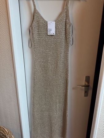 Longue robe H&M filament brillant