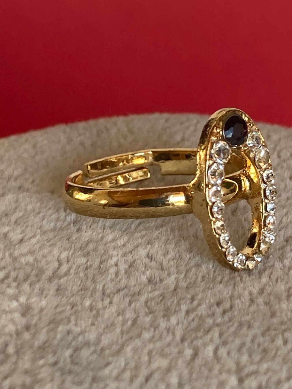 Anelli: Vergoldet Oval Ring (57) – Usato da Laufen venduto da Trendmarket 2