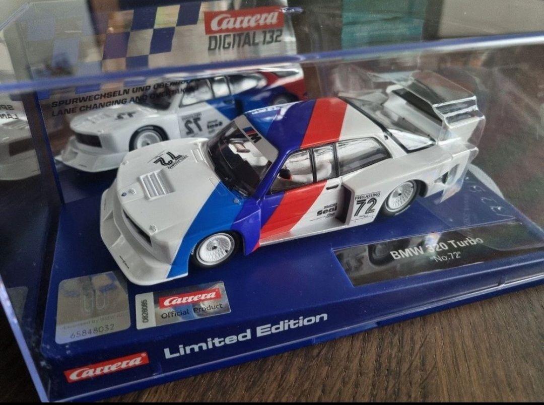 Carrera Rennbahnen: Carrera Digital 132 Limited Edition 2022 BMW 320 Turbo Flach – Neu und originalverpackt aus Uznach von MPowerE30