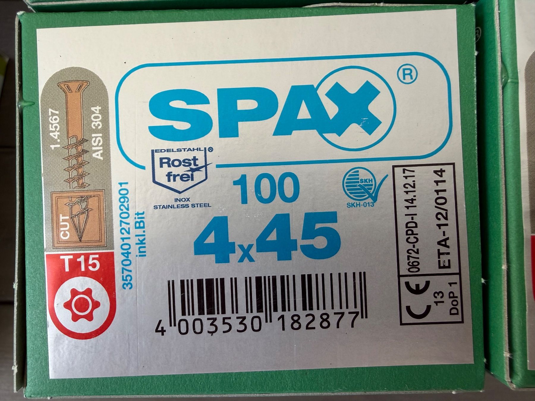 Spax Tous les outils: SPAX Edelstahlschrauben 4x45mm – Neuf avec emballage d'origine à Thun par space_91 1