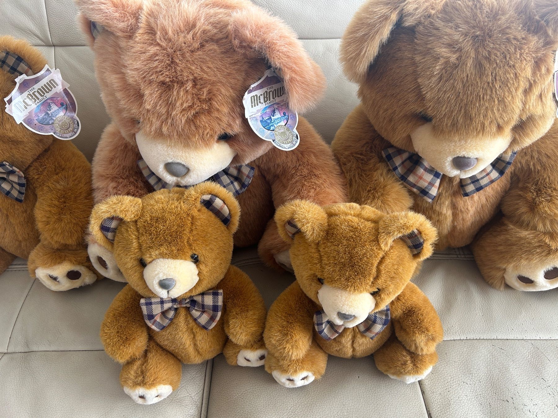 Musicassette: Sammlung 8 McBrown Teddybären - Paddington Stil – Usato da Regensdorf venduto da Spyke55 8