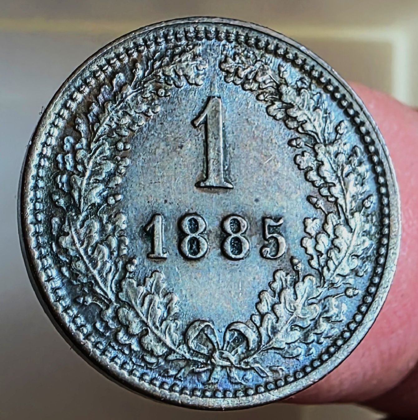 Alle Münzen: ÖSTERREICH 1 KREUZER 1885 – Gebraucht aus Winterthur von Creso70 1