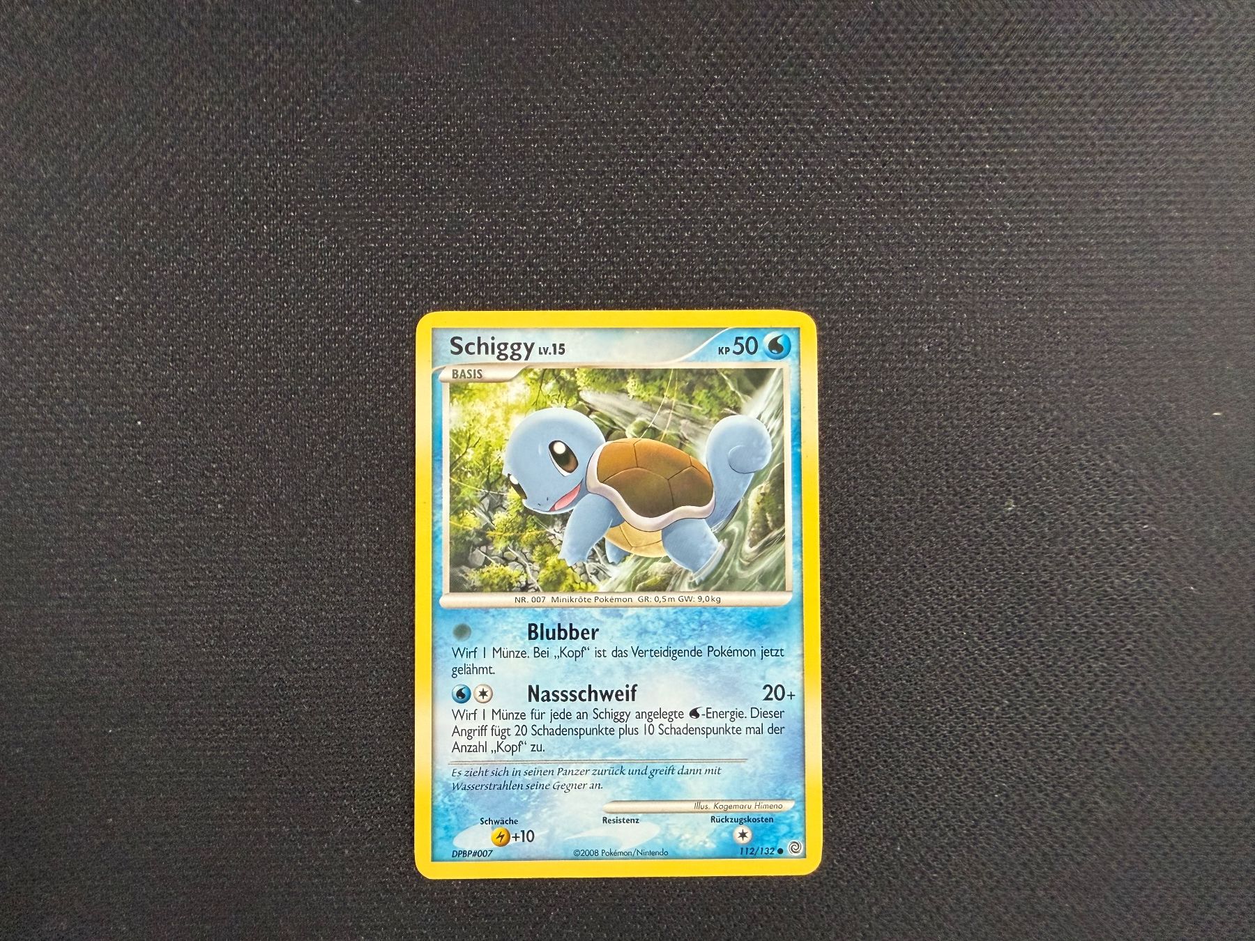 Pokémon Carte collezionabili: Schiggy 112/132 – Usato da Zürich venduto da mountainwizard00