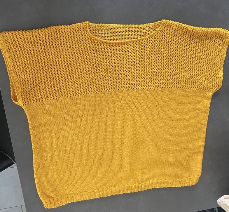 Maglioni & Felpe: Pull tricot fait main coton stretch L-XL – Nuovo e nell'imballaggio originale da Granges VS venduto da avm_mj7b