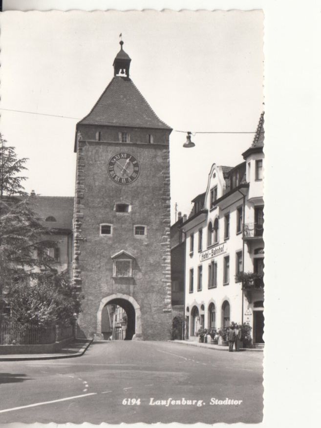 Ansichtskarten: Laufenburg ca. 1950 – Gebraucht aus Bürglen TG von StampGraf