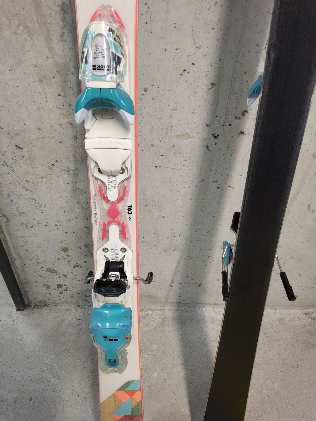 Rossignol Sci: Rossignol Ski, inkl. Bindung, Länge 163cm – Usato da Davos Platz venduto da Wasser-Ratte123 3