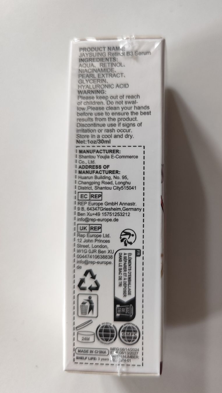 Gesichtspflege: Retinol B3 Serum 30ml – Neu und originalverpackt aus Hütten von blacktea 4