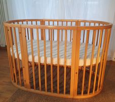 Stokke Sleepi Bed + Jr. ExtensionKit, Schublade, 2 Matratzen