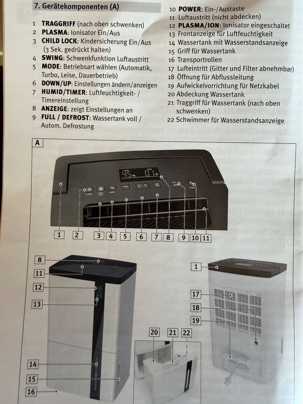 Luftentfeuchter: Luftentfeuchter 30 L/Tag Migros Do it + Garden – Gebraucht aus Habkern von intra88 5