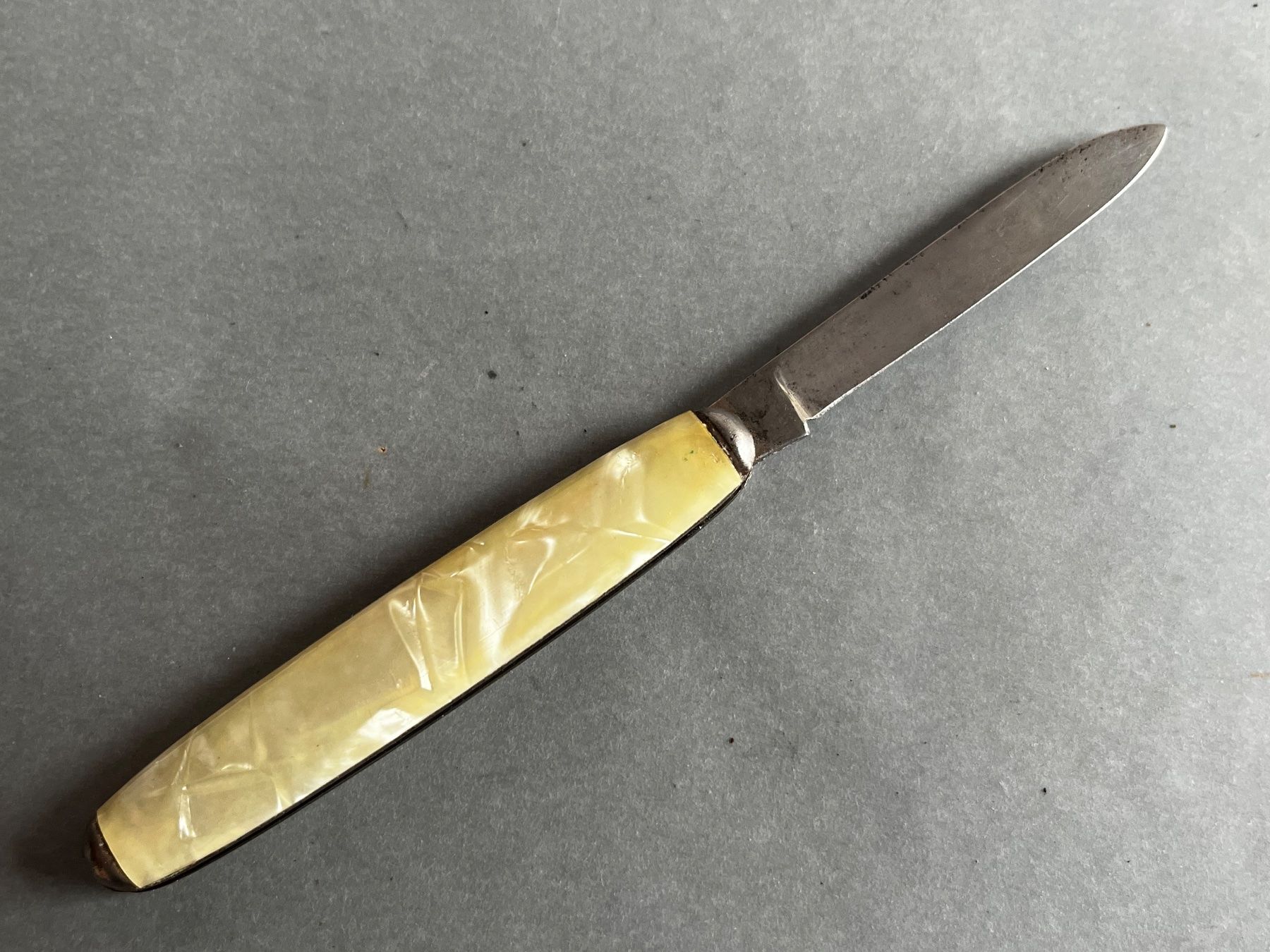Coltelli tascabile: Altes Sackmesser Richartz/Solingen 77 mm - ESSO – Usato da Zürich venduto da FV.vintage 4