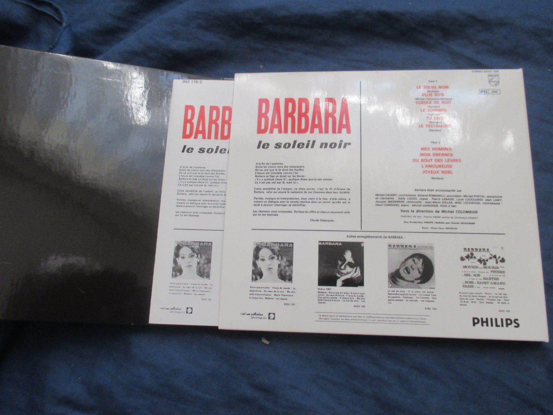 CDs: Barbara : Le soleil noir – Gebraucht aus Colombier NE von nene288 1