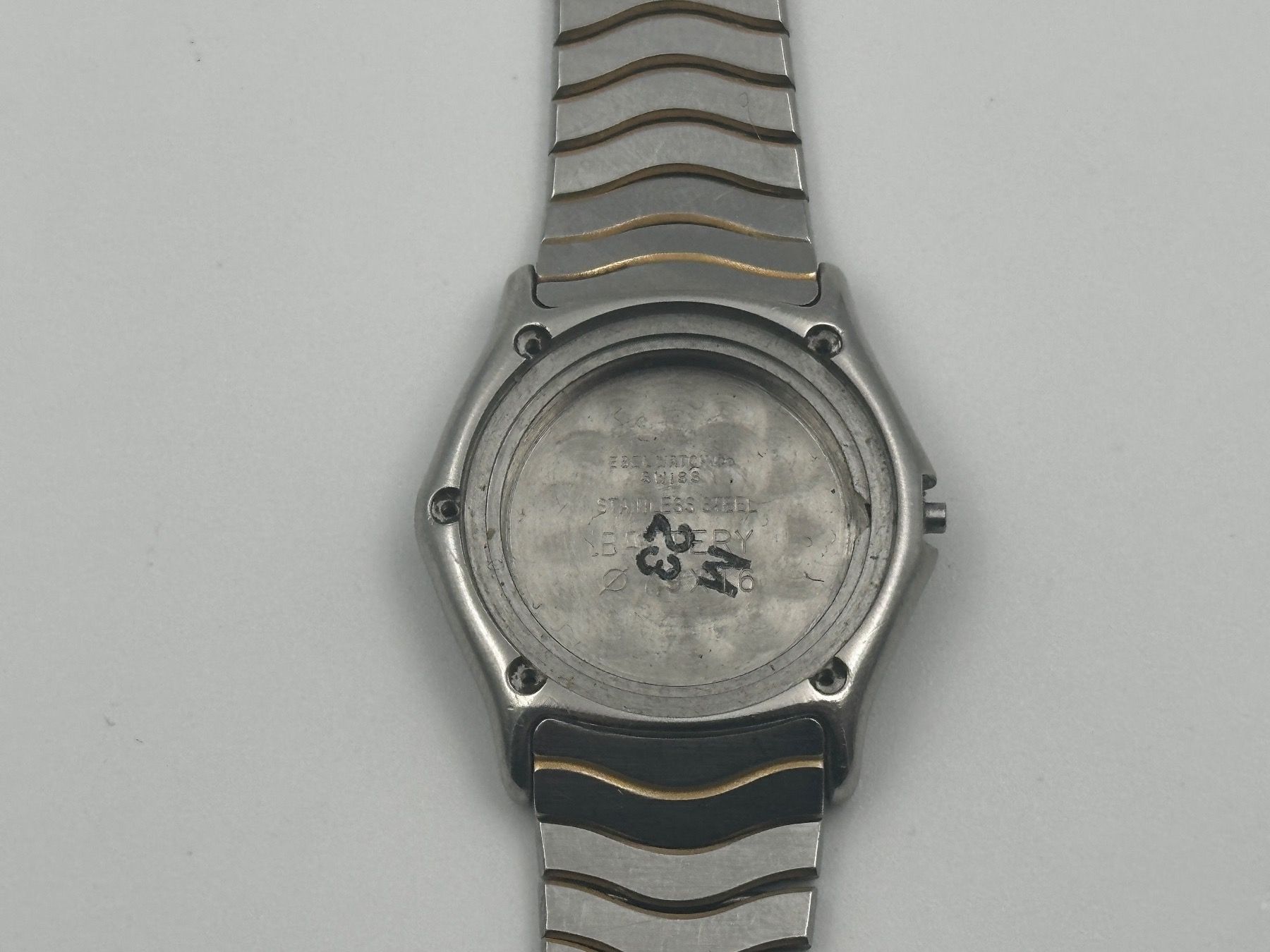 Ebel Uhren: Ebel Sport Classic Wave Gehäuse mit Band ref: 417634 – Gebraucht aus Brüttisellen von AlphaOmega05