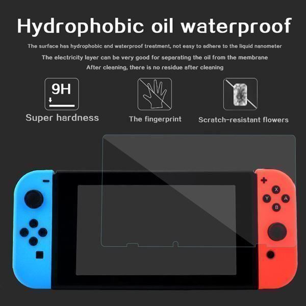 Giochi: Nintendo Switch Panzerglas Schutz Folie – Nuovo e nell'imballaggio originale da Montreux venduto da CABLEKABEL 2