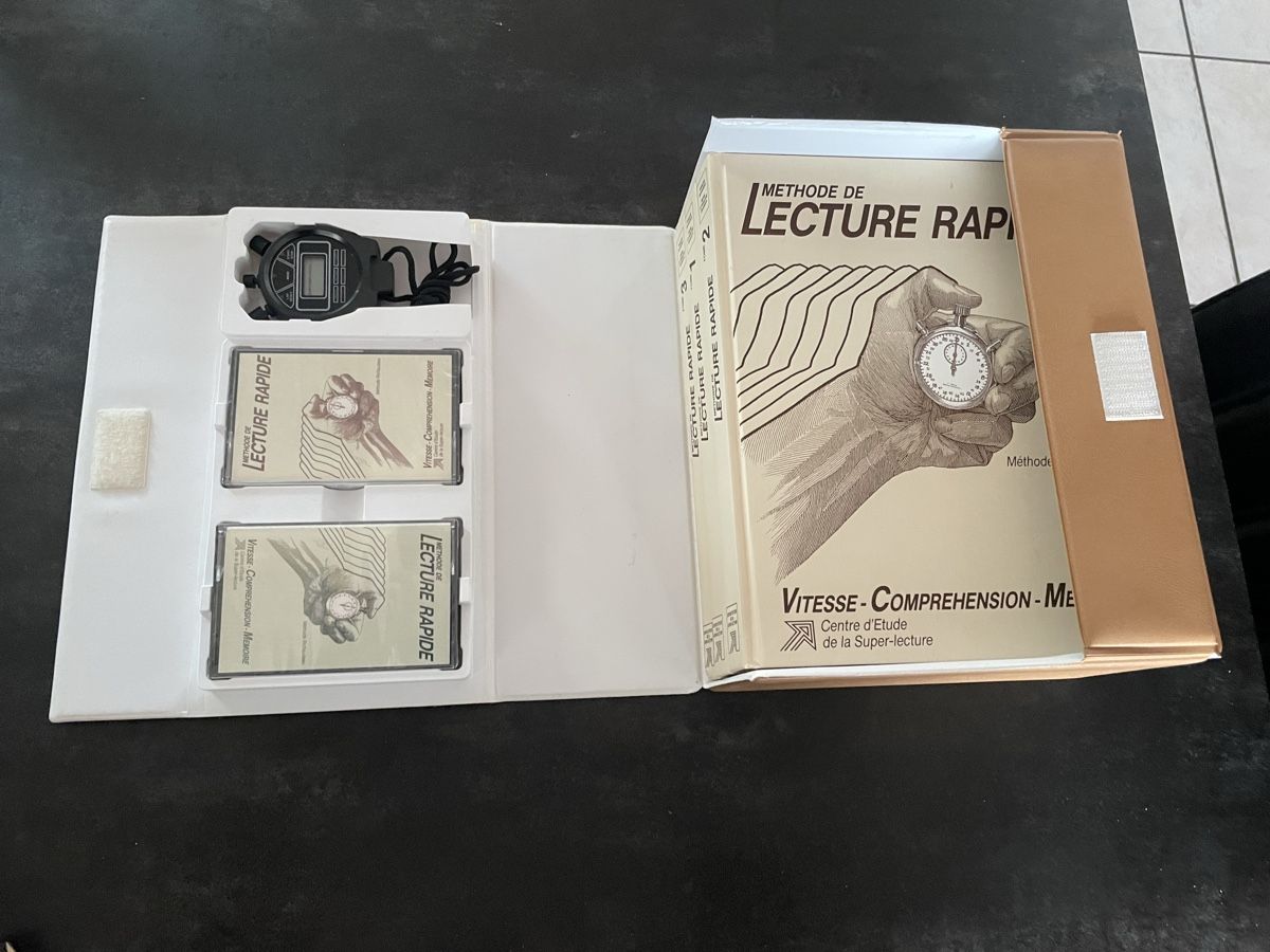 Libri: Ancien Coffret Méthode Lecture Rapide Richeaudeau – Usato da Vallamand venduto da Bricbracbroc82 2