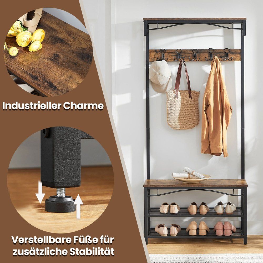 Guardaroba: Garderobe, mit Ablage, Schuhablage – Nuovo e nell'imballaggio originale da Lachen SZ venduto da MAMORU-MOEBEL 4