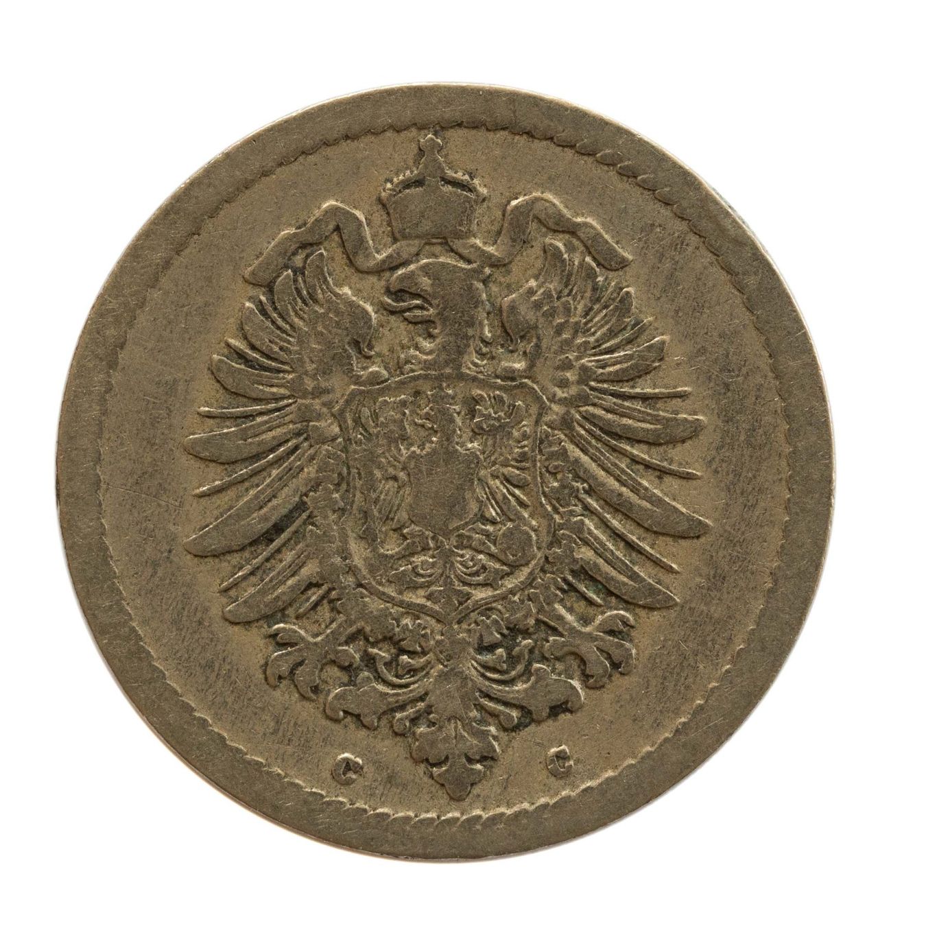 Tutti le monete: Deutschland Kaiserreich 5 Pfennig 1875 C – Usato da Rotkreuz venduto da num_6343 1