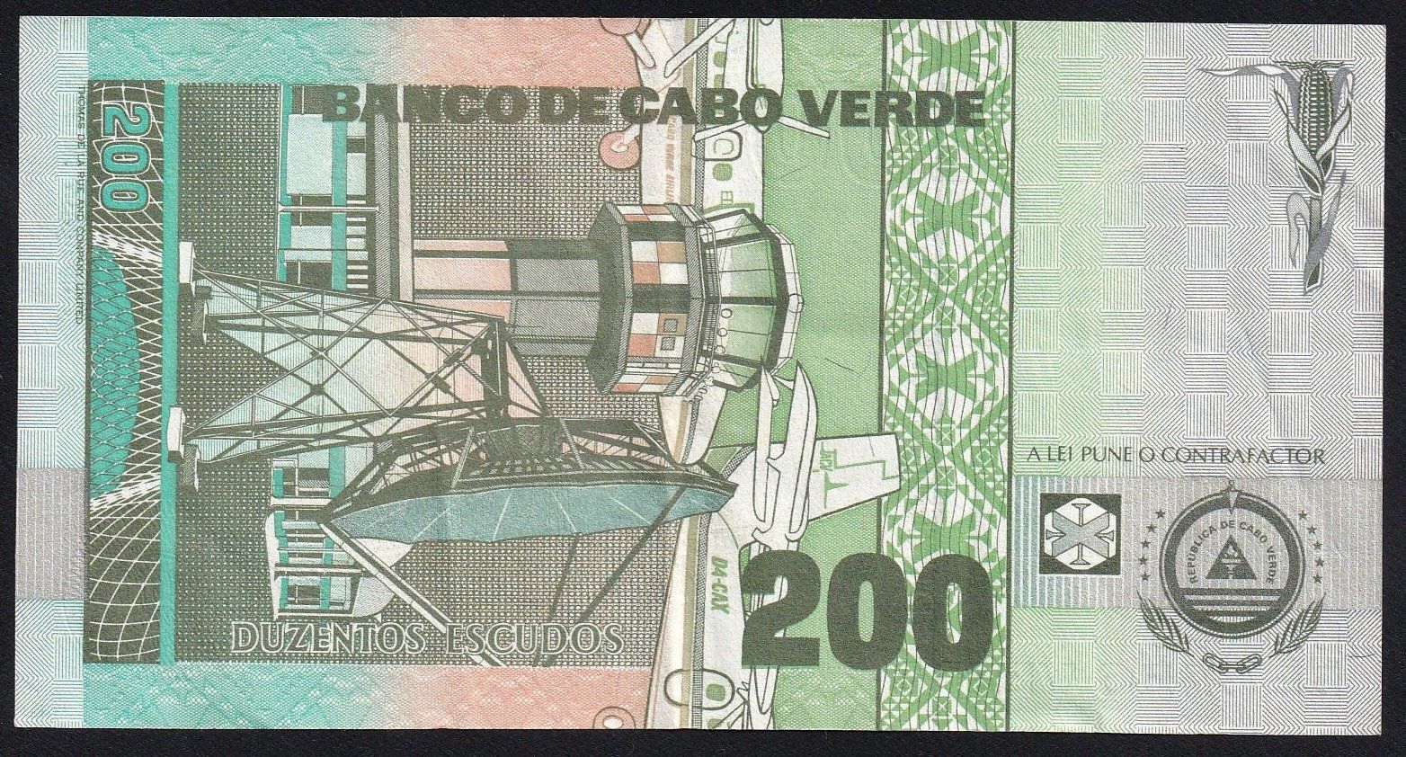 Banconote: Kap Verde 200 Escudos 1992 – Usato da Brugg AG venduto da banknoten_muesli 1