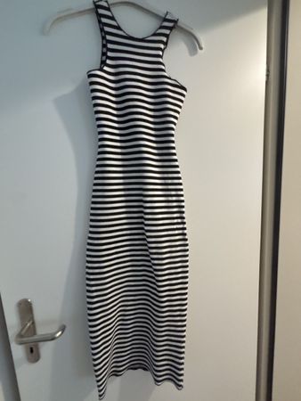 Gestreiftes Sommerkleid - Zara - S 