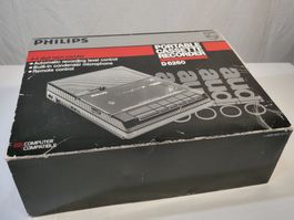 Philips D6260 tragbarer Kassettenrekorder im OVP