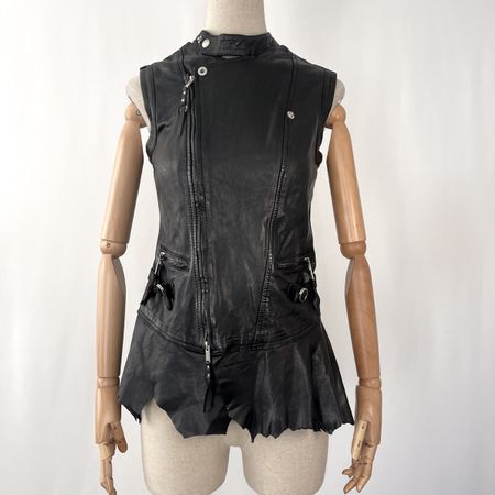 HIGH Every Day Couture Leather Vest