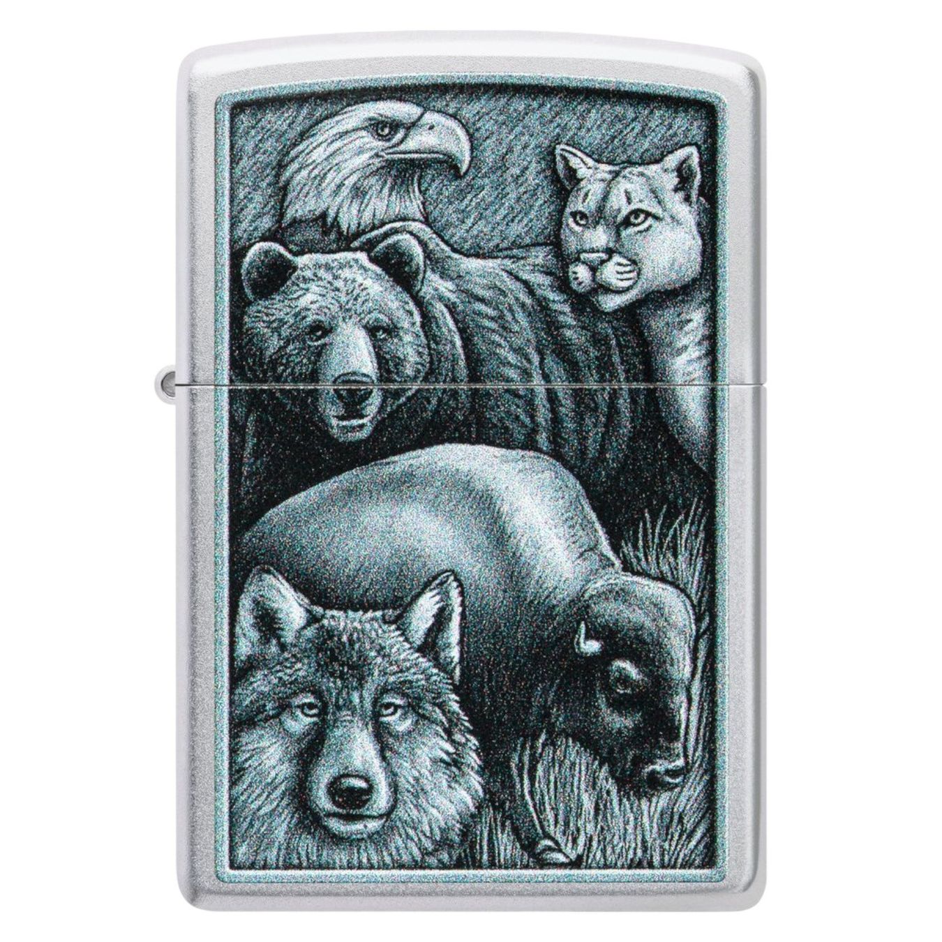 Zippo Accendini: ZIPPO Tiere Design Feuerzeug 60007213 – Nuovo e nell'imballaggio originale da Ennenda venduto da Benzinflamme 1