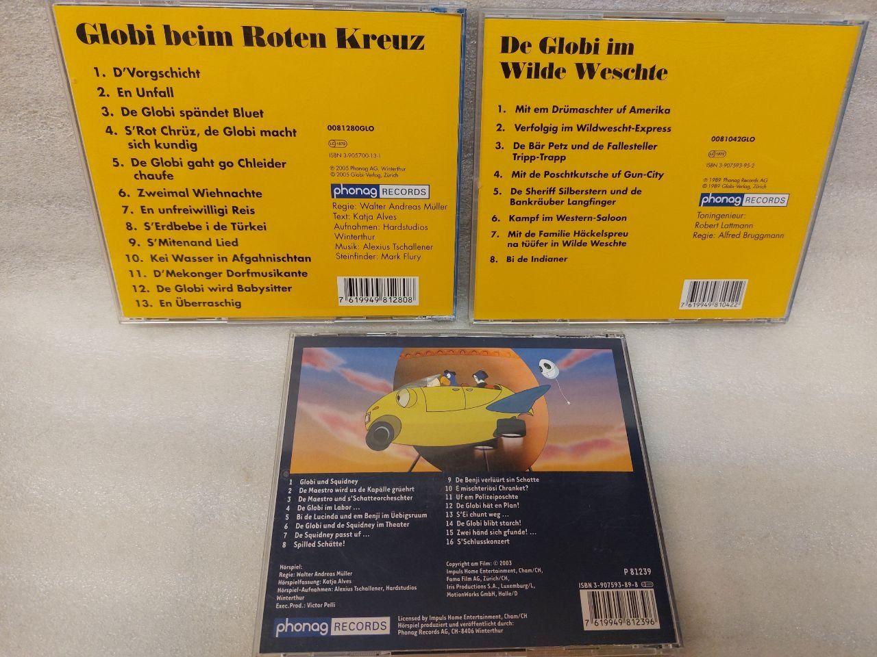 CD: Globli 3 CD Set  - Frs 1 – Usato da Pambio Noranco venduto da Pol69 1