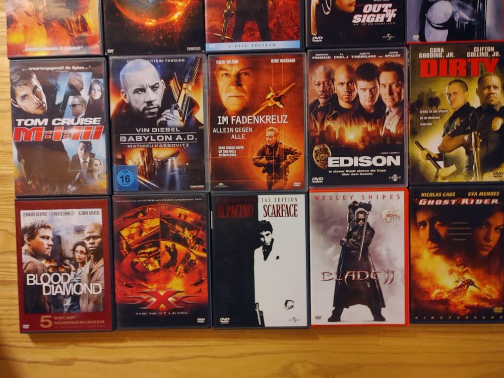 📀🎬 - Actionfilm-Sammlung - 20 DVD's (Gebraucht) in Männedorf für CHF 8 ...