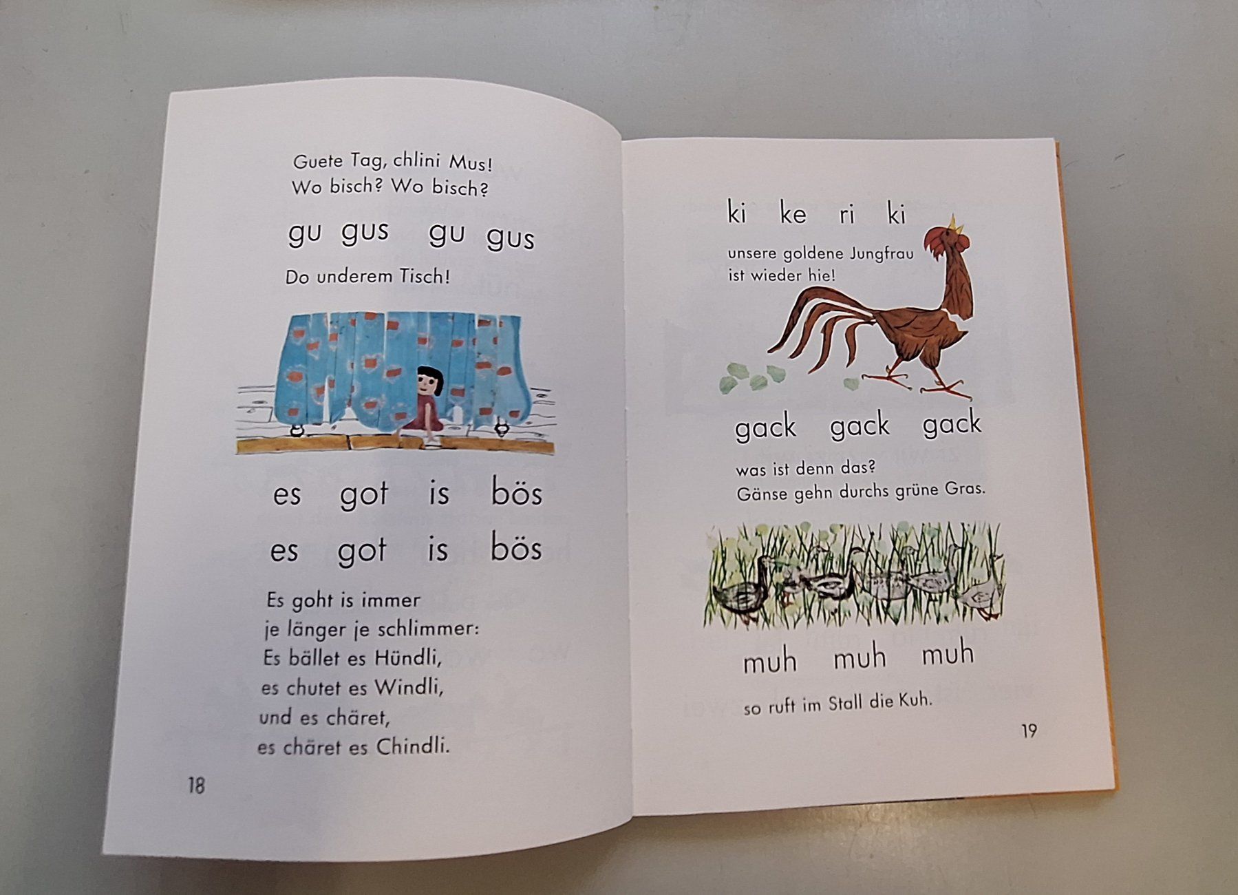 Libri: Kinderbuch Klassiker Rössli Hü Lesebuch Aargauer Kinder 1977 – Usato da Gurtnellen venduto da Rhino77 3