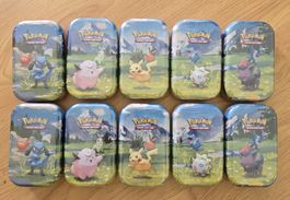 Pokemon Ascended Heroes Mini Tin EN 1x Art Set OVP (sealed)