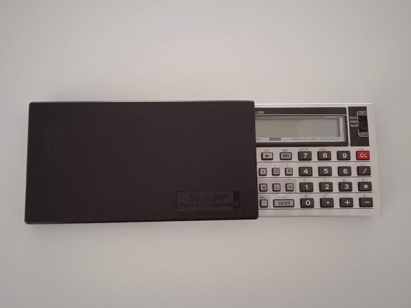 Sharp Taschenrechner: Sharp PC-1260 Pocket Computer mit CE-126P Printer! Top – Gebraucht aus Zollikofen von kom_2ddj 6