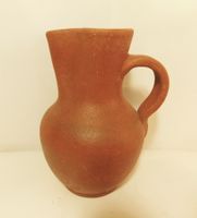 Vintage Terracotta Wasserkrug 1950er