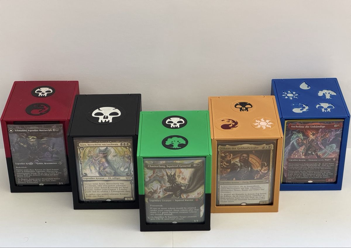 Spiele: MTG-Deckbox (Personalisierbar) – Neu (gemäss Beschreibung) aus St. Gallen von Fabioactive