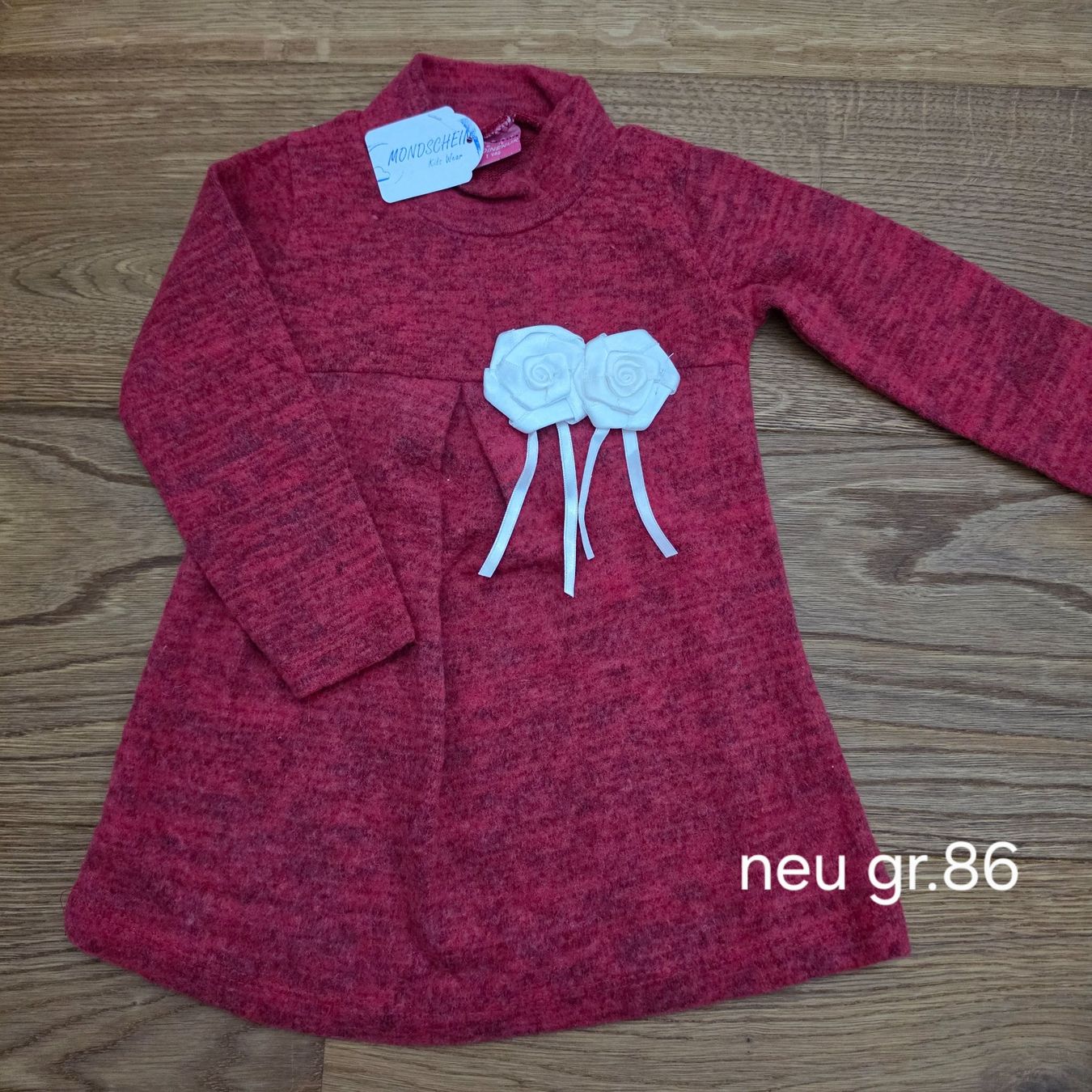 Robes et jupes: Kinderkleid rot Grösse 86 neu – Neuf avec emballage d'origine à Gammen par home_brocki