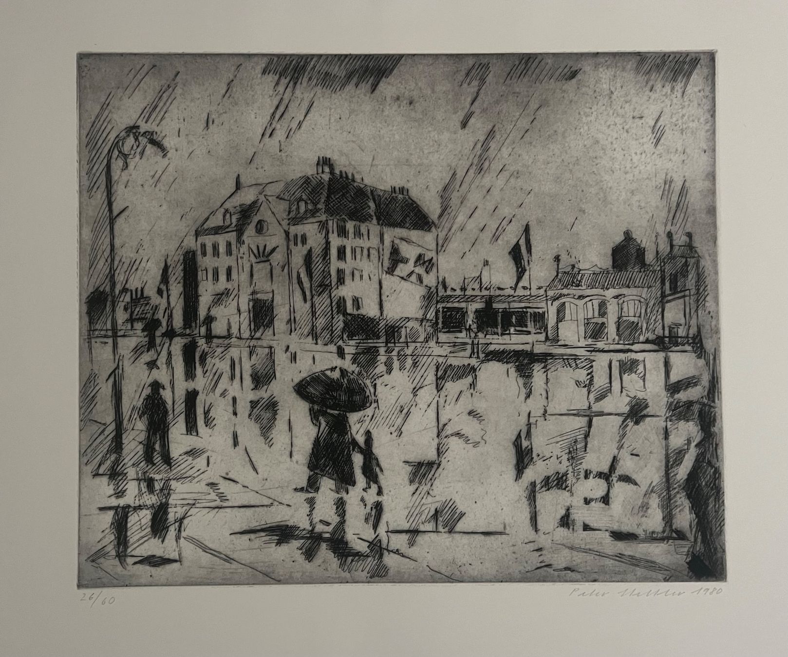 Arts picturaux & lithographies: Peter Stettler, handsigniert und nummeriert – D'occasion à Rain par Pic-Ass