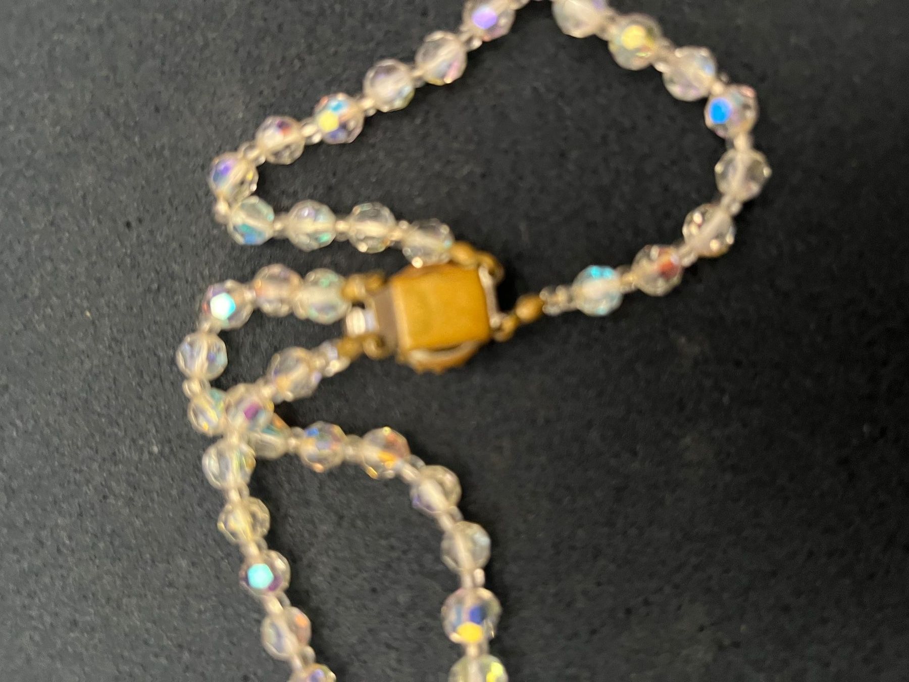 Catenine: Halskette mit Swarovski-Perlen – Usato da Vallamand venduto da noellebaudin75 1