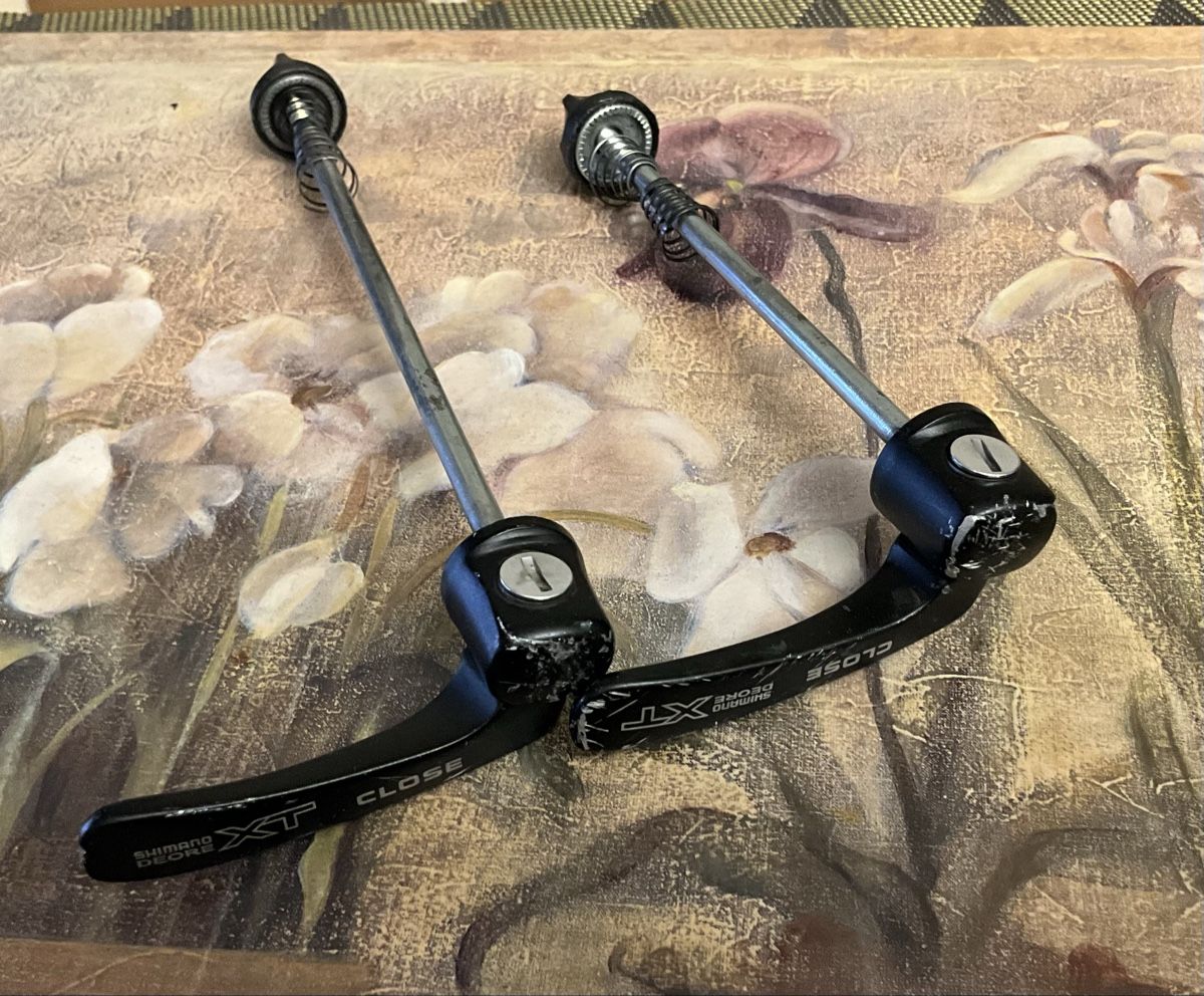 Shimano Pezzi di ricambio: Shimano XT Schnellspanner Set – Usato da Zürich venduto da thovala 1