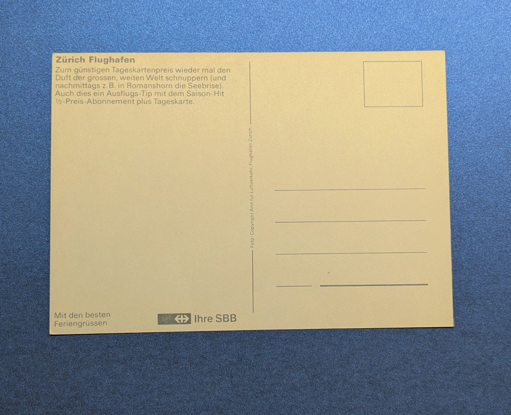Cartoline postali: Ansichtskarte Zürich Flughafen – Nuovo (secondo la descrizione) da Zetzwil venduto da Stritzi 1