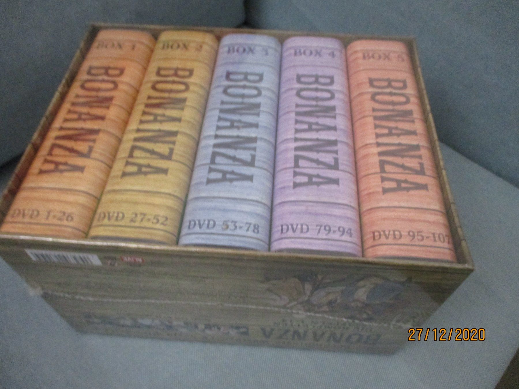 Tutti i DVDs: Bonanza - Komplettbox - Staffeln 1-14 – Nuovo e nell'imballaggio originale da Liestal venduto da Disc-Point 2
